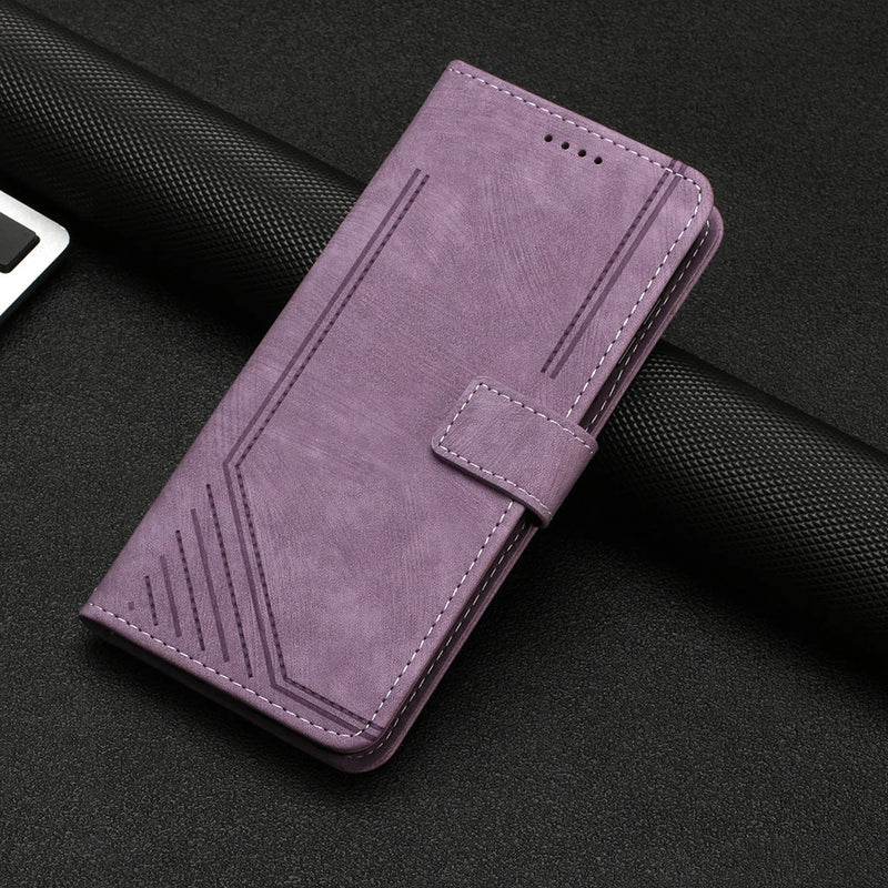 Transforme Seu Motorola com a Capa Stand Flip Wallet: Proteção Luxuosa e Praticidade em um Só Acessório!