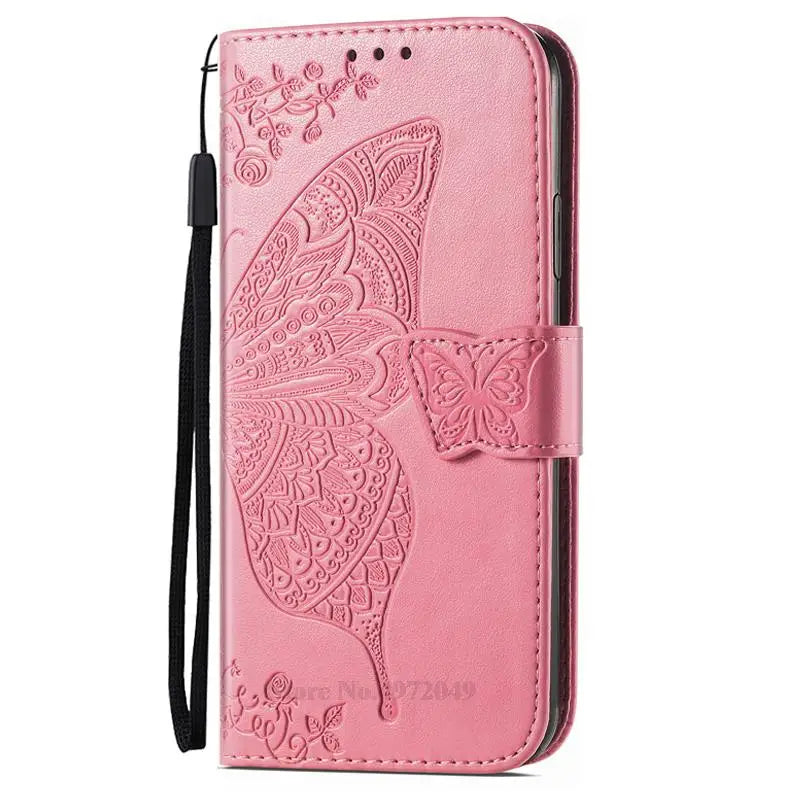 Carteira de couro Flip Case para Samsung, Capa para Galaxy A30, A30S, A30, A305F