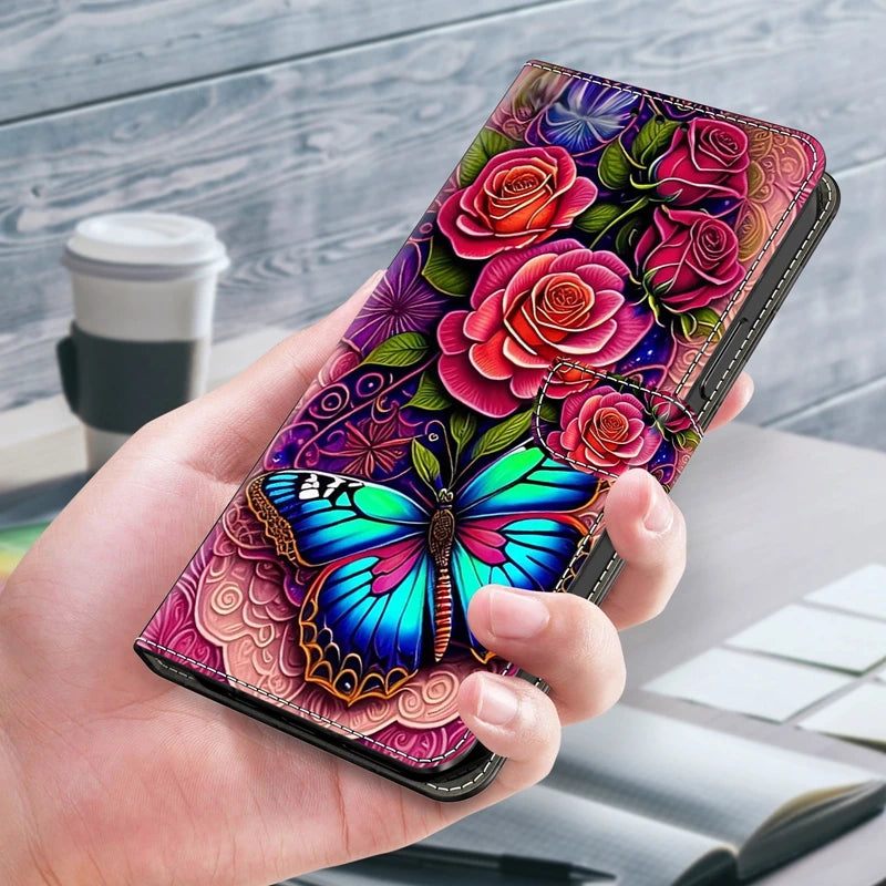 Capa flip couro para xiaomi redmi 8a 7a 8 8a 7 6 8a 7a 5a 4x5 plus