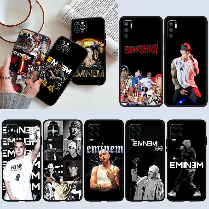 Eminem-Capa de Celular de Alta Qualidade para Xiaomi, Novo, FR36, Mi A1, A2, A3, 12, 11, 8, 9 Lite, 9T, 10T, 10S, 11T, 11i pro, CC9E