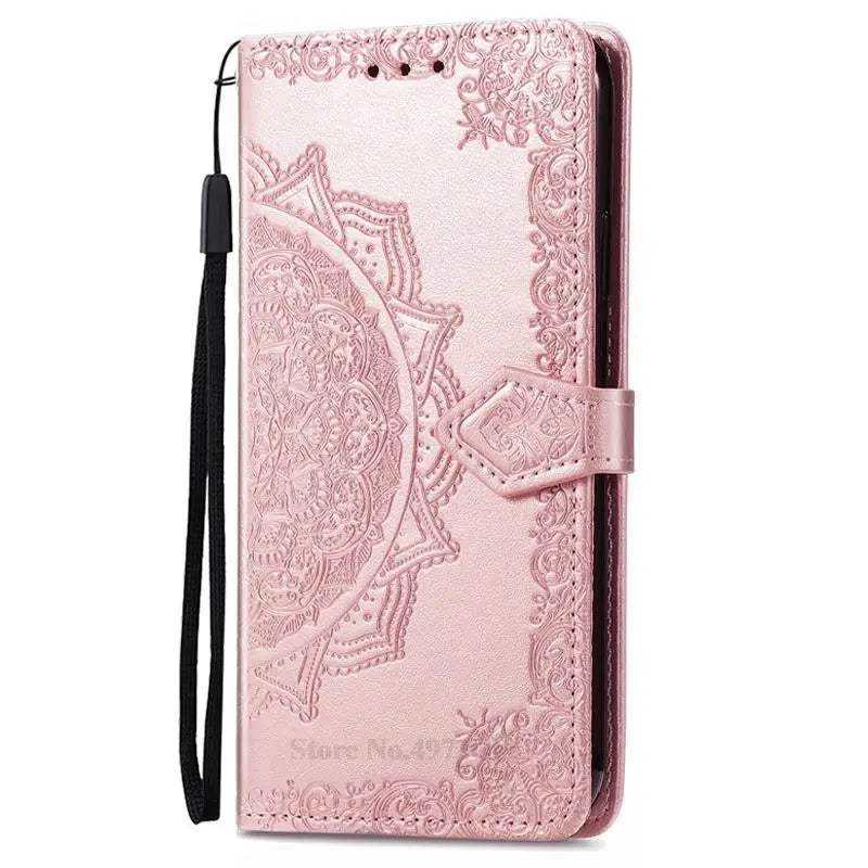 Carteira de couro Flip Case para Samsung, Capa para Galaxy A30, A30S, A30, A305F