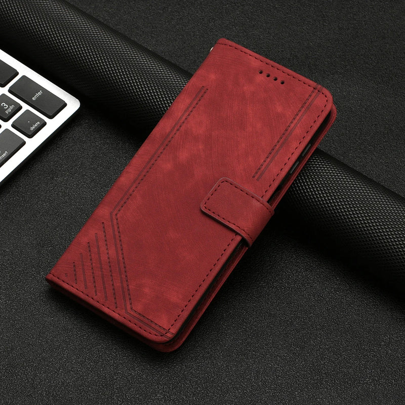 Transforme Seu Motorola com a Capa Stand Flip Wallet: Proteção Luxuosa e Praticidade em um Só Acessório!