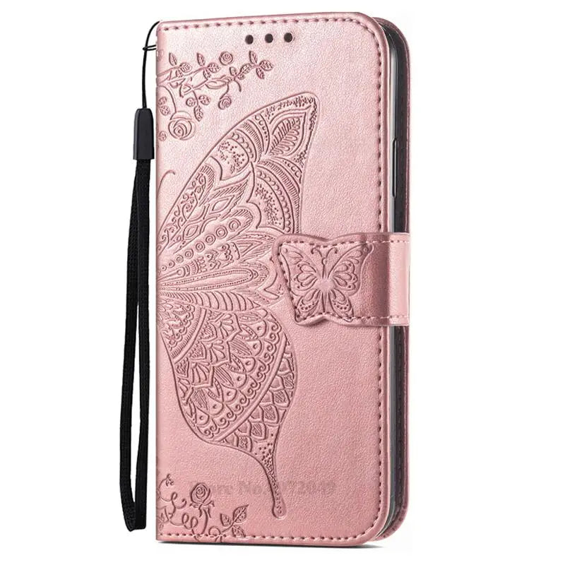 Carteira de couro Flip Case para Samsung, Capa para Galaxy A30, A30S, A30, A305F