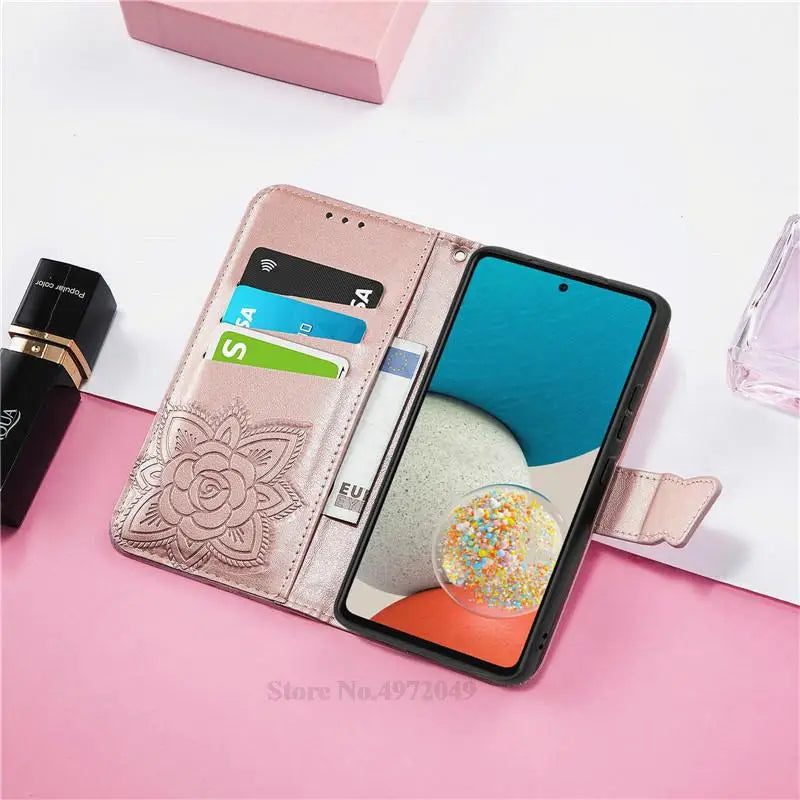 Carteira de couro Flip Case para Samsung, Capa para Galaxy A30, A30S, A30, A305F