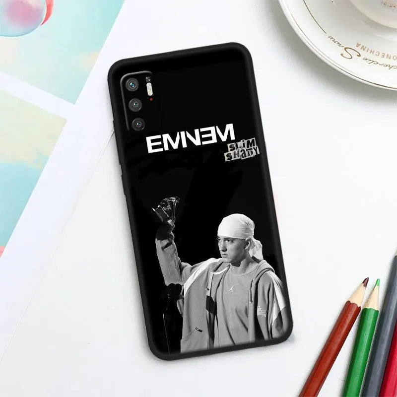 Eminem-Capa de Celular de Alta Qualidade para Xiaomi, Novo, FR36, Mi A1, A2, A3, 12, 11, 8, 9 Lite, 9T, 10T, 10S, 11T, 11i pro, CC9E