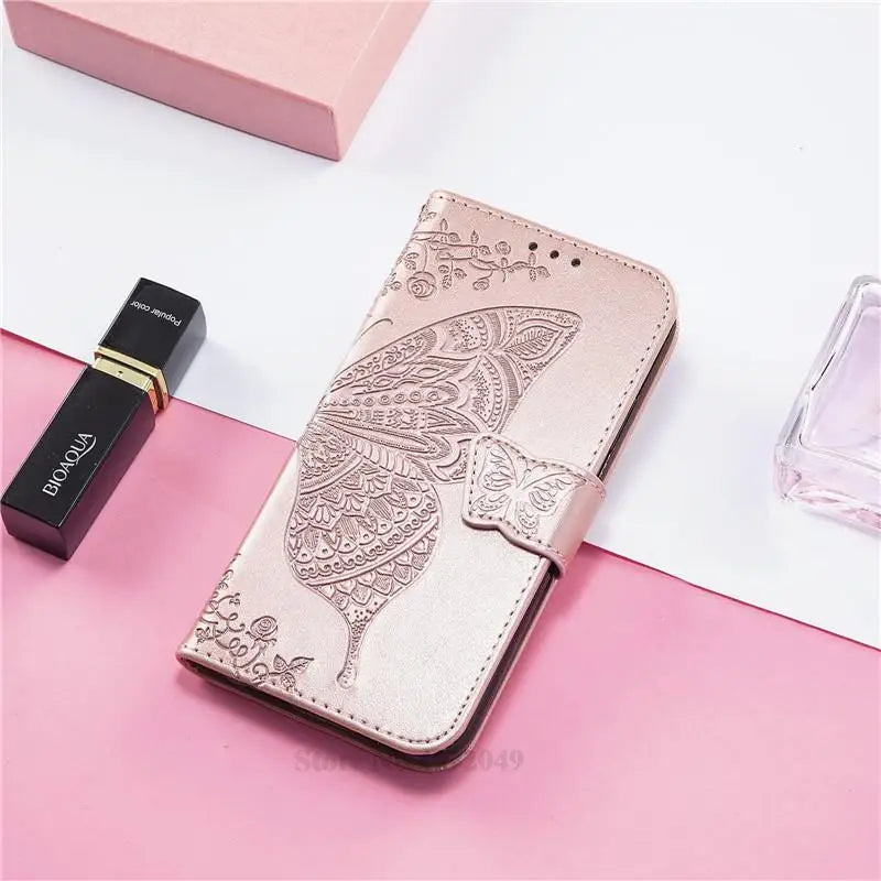 Carteira de couro Flip Case para Samsung, Capa para Galaxy A30, A30S, A30, A305F