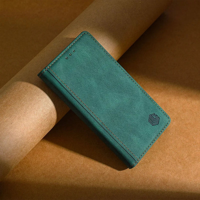 Capa Flip Magnética de Luxo para Motorola G84