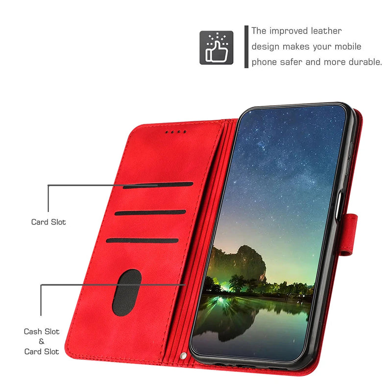 Transforme Seu Motorola com a Capa Stand Flip Wallet: Proteção Luxuosa e Praticidade em um Só Acessório!