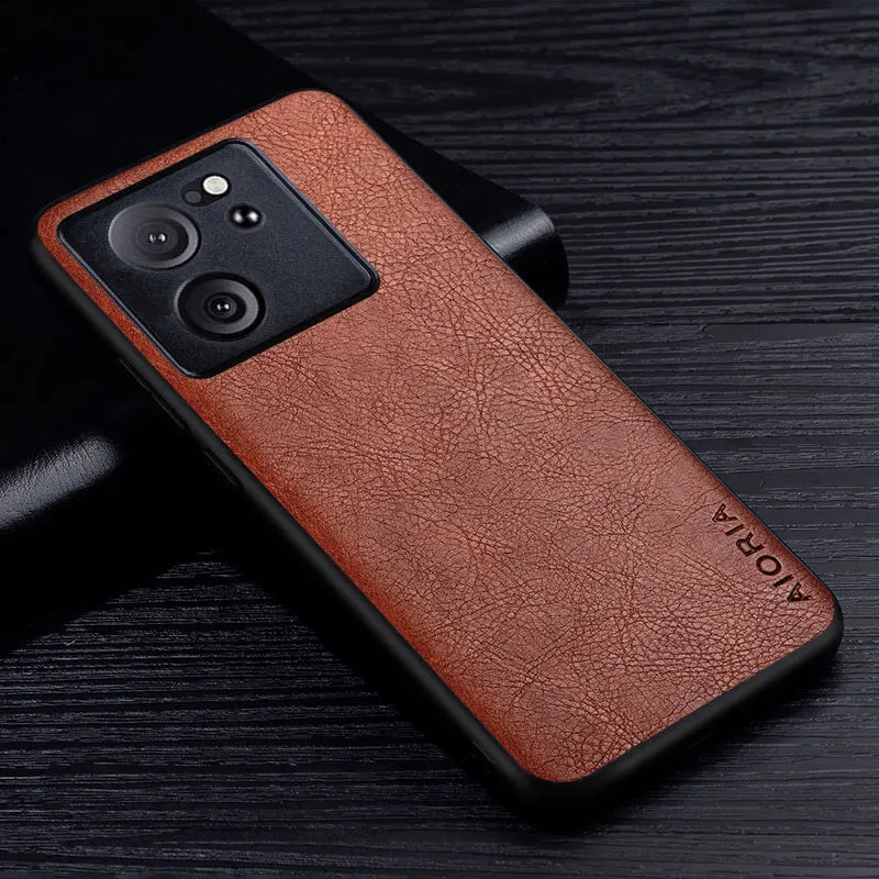 Capa de couro para Xiaomi, capa traseira para Xiaomi 13T Pro, 5G