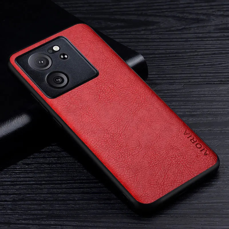 Capa de couro para Xiaomi, capa traseira para Xiaomi 13T Pro, 5G