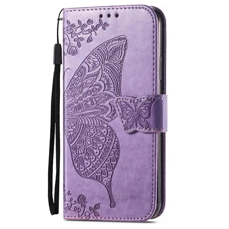 Carteira de couro Flip Case para Samsung, Capa para Galaxy A30, A30S, A30, A305F