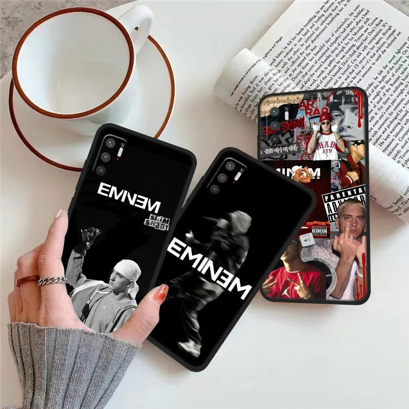 Eminem-Capa de Celular de Alta Qualidade para Xiaomi, Novo, FR36, Mi A1, A2, A3, 12, 11, 8, 9 Lite, 9T, 10T, 10S, 11T, 11i pro, CC9E