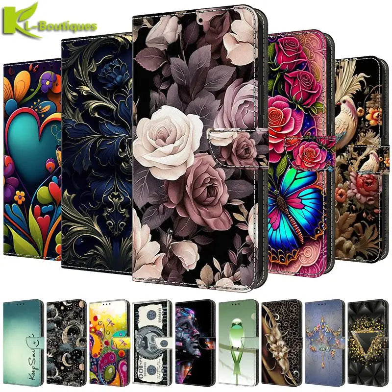 Capa flip couro para xiaomi redmi 8a 7a 8 8a 7 6 8a 7a 5a 4x5 plus