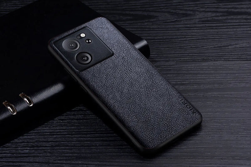 Capa de couro para Xiaomi, capa traseira para Xiaomi 13T Pro, 5G