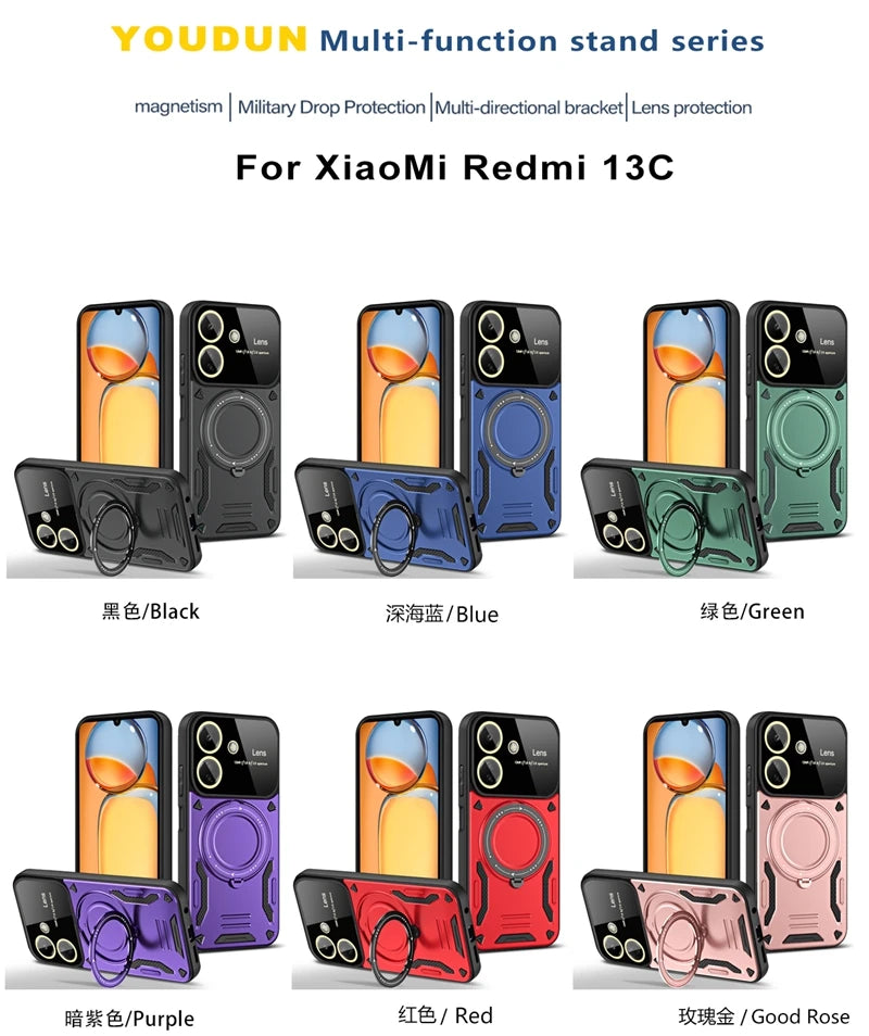 Capa de carga sem fio Magsafe, Xiaomi Redmi 13C, 13 C, Redmi 13 C, Poco C65 C 65, PocoC65