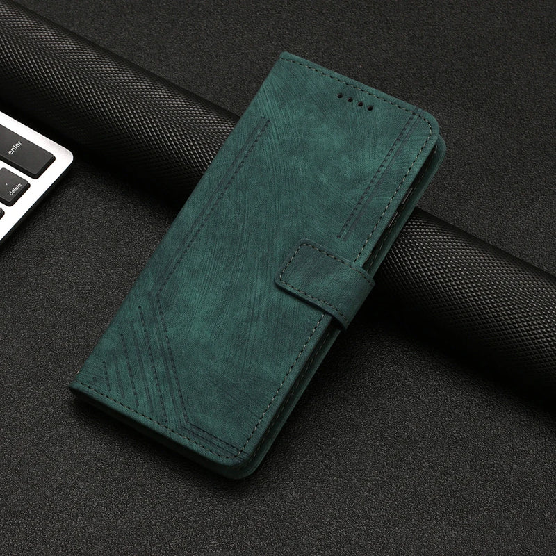 Transforme Seu Motorola com a Capa Stand Flip Wallet: Proteção Luxuosa e Praticidade em um Só Acessório!