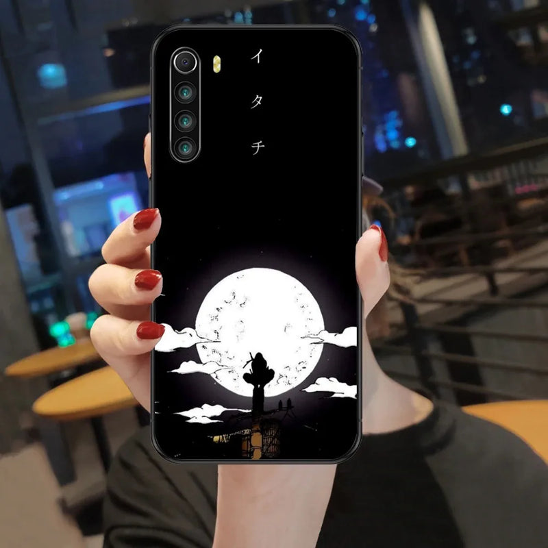 Capa de telefone celular móvel Ninja Cloud, capa preta para Xiaomi Mi 13 12 12S 12T 11T 10T 9T Lite Pro Ultra, Poco F3 F4 F5 X4 GT