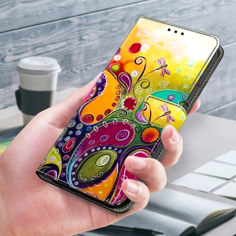 Capa flip couro para xiaomi redmi 8a 7a 8 8a 7 6 8a 7a 5a 4x5 plus