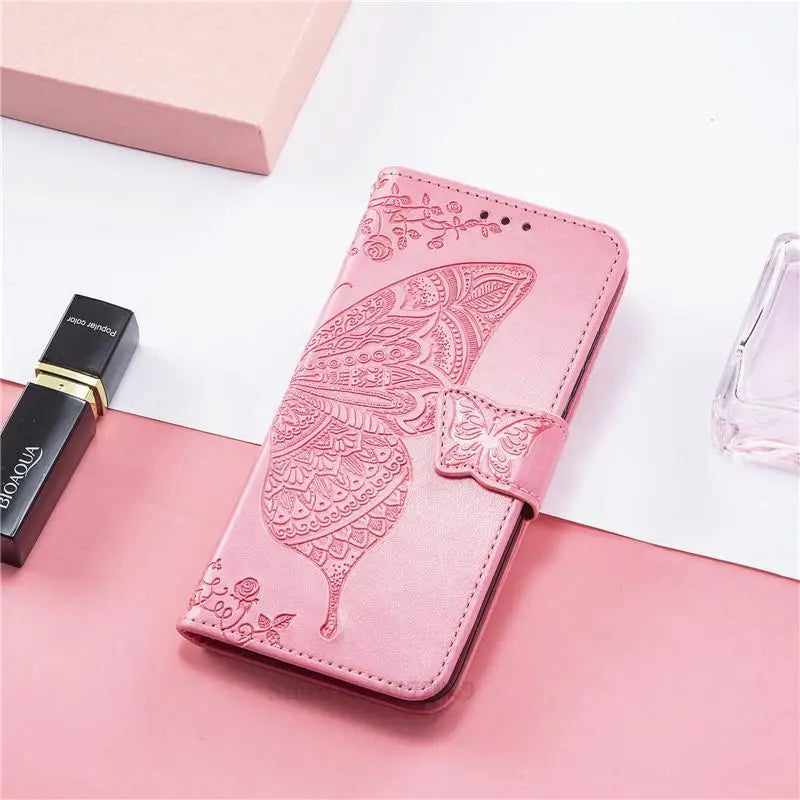 Carteira de couro Flip Case para Samsung, Capa para Galaxy A30, A30S, A30, A305F